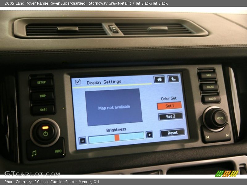 Stornoway Grey Metallic / Jet Black/Jet Black 2009 Land Rover Range Rover Supercharged