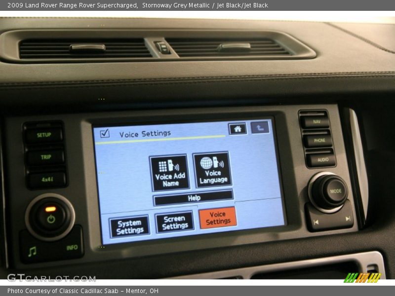 Stornoway Grey Metallic / Jet Black/Jet Black 2009 Land Rover Range Rover Supercharged