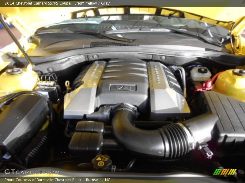 Bright Yellow / Gray 2014 Chevrolet Camaro SS/RS Coupe