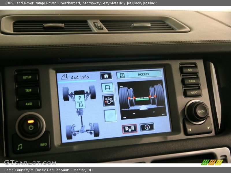 Stornoway Grey Metallic / Jet Black/Jet Black 2009 Land Rover Range Rover Supercharged