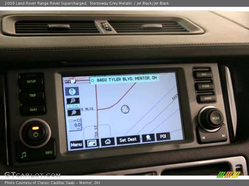 Stornoway Grey Metallic / Jet Black/Jet Black 2009 Land Rover Range Rover Supercharged