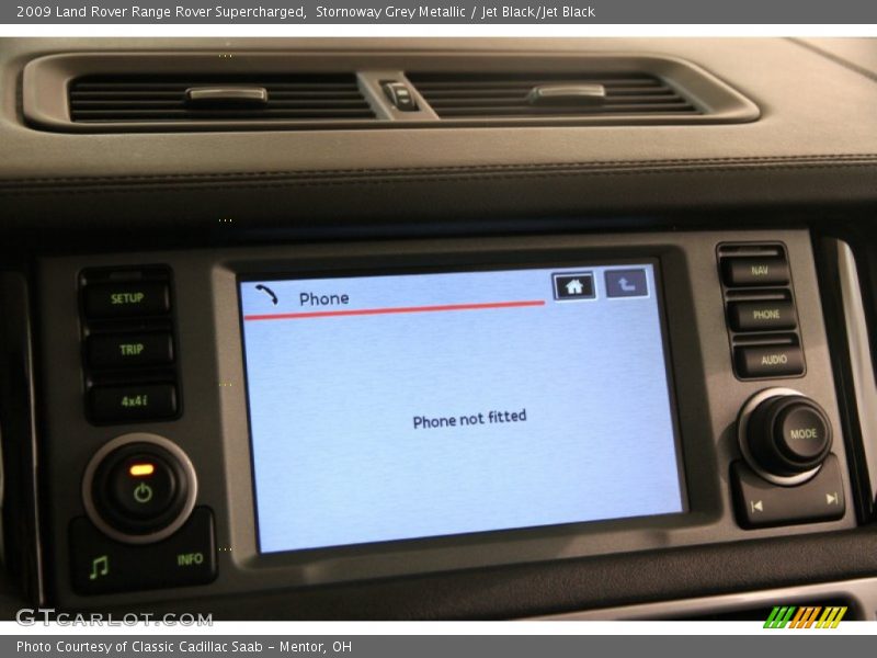 Stornoway Grey Metallic / Jet Black/Jet Black 2009 Land Rover Range Rover Supercharged