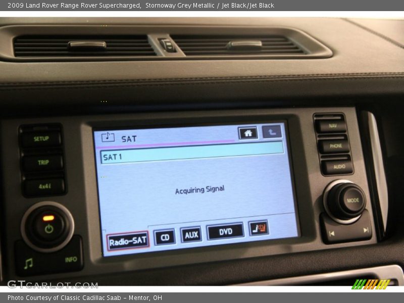 Stornoway Grey Metallic / Jet Black/Jet Black 2009 Land Rover Range Rover Supercharged
