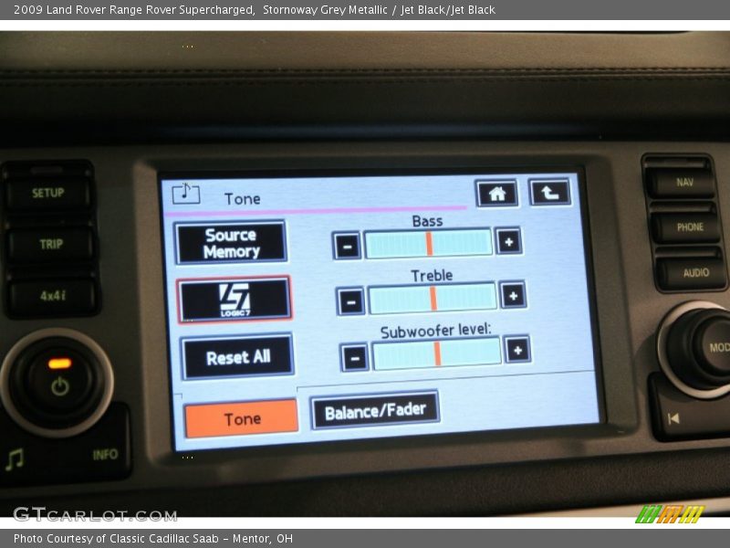 Stornoway Grey Metallic / Jet Black/Jet Black 2009 Land Rover Range Rover Supercharged