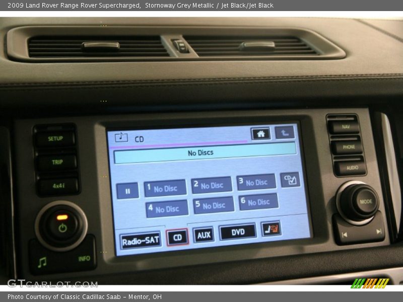 Stornoway Grey Metallic / Jet Black/Jet Black 2009 Land Rover Range Rover Supercharged