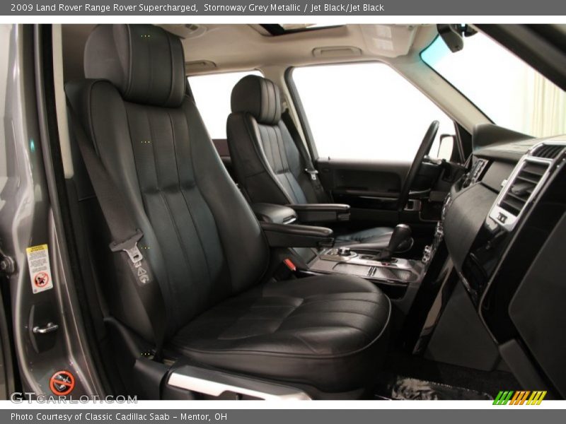 Stornoway Grey Metallic / Jet Black/Jet Black 2009 Land Rover Range Rover Supercharged