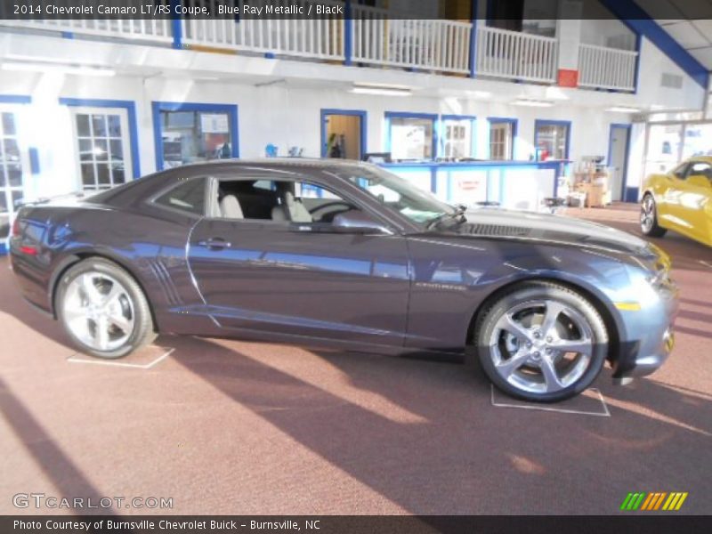 Blue Ray Metallic / Black 2014 Chevrolet Camaro LT/RS Coupe