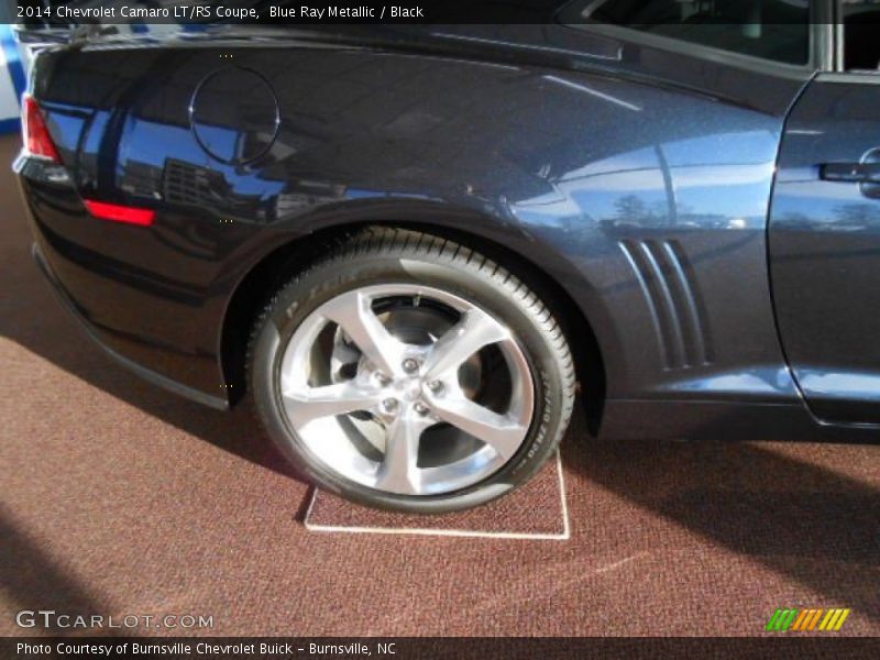 Blue Ray Metallic / Black 2014 Chevrolet Camaro LT/RS Coupe