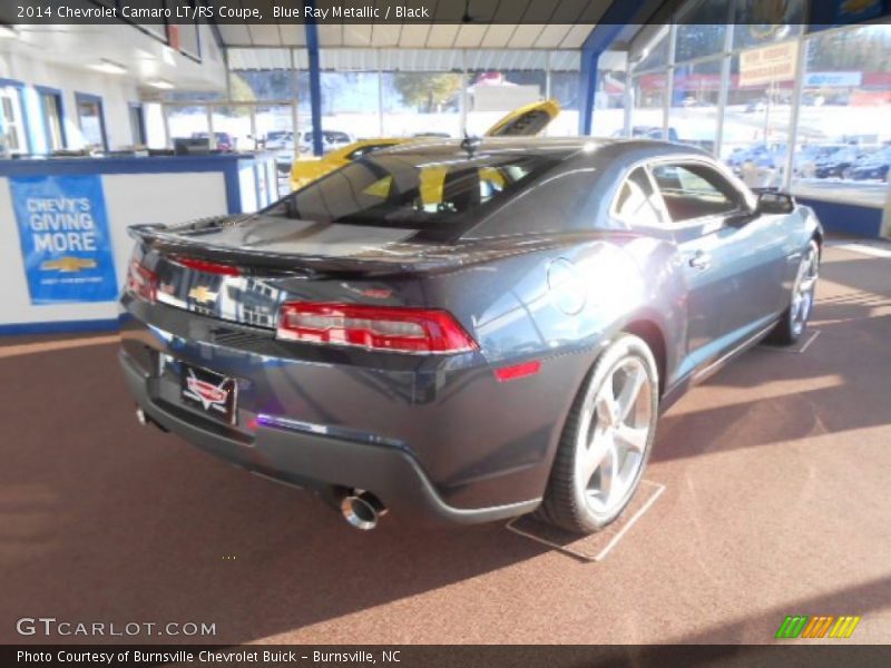Blue Ray Metallic / Black 2014 Chevrolet Camaro LT/RS Coupe