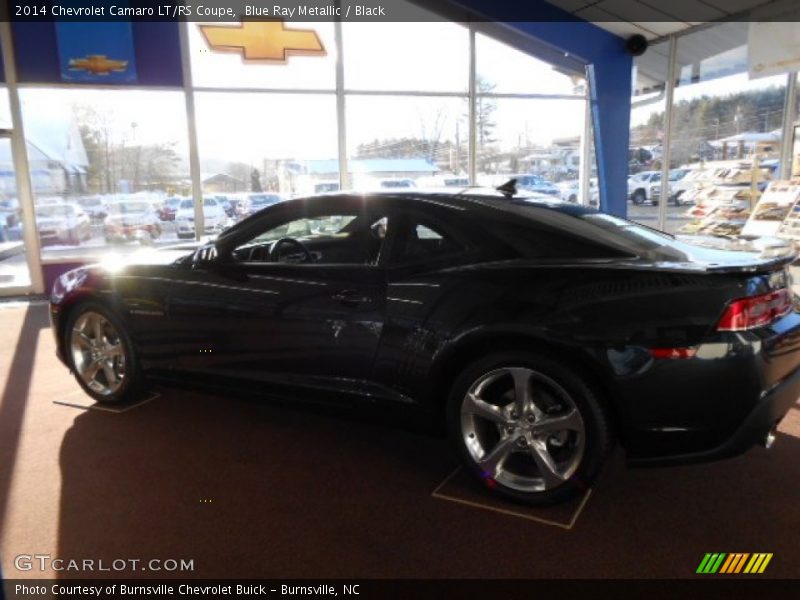 Blue Ray Metallic / Black 2014 Chevrolet Camaro LT/RS Coupe