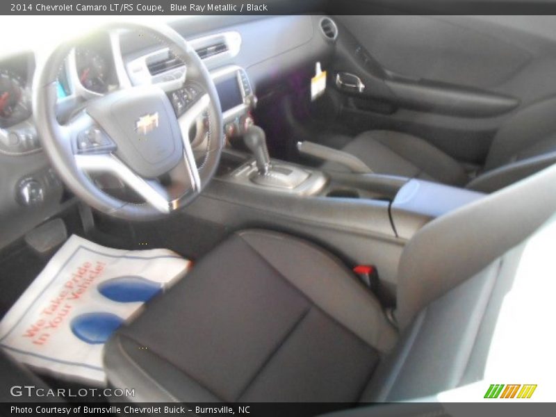 Blue Ray Metallic / Black 2014 Chevrolet Camaro LT/RS Coupe