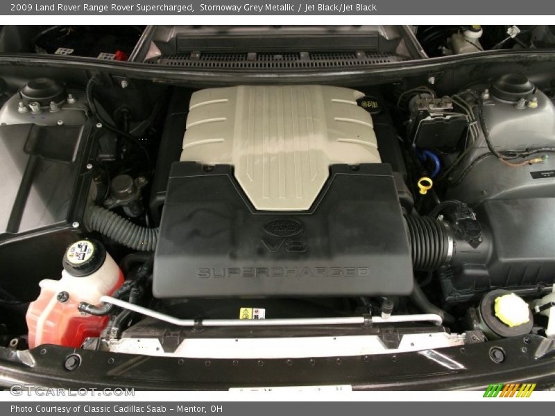 Stornoway Grey Metallic / Jet Black/Jet Black 2009 Land Rover Range Rover Supercharged