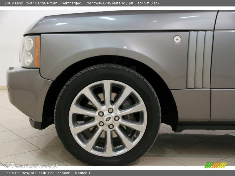 Stornoway Grey Metallic / Jet Black/Jet Black 2009 Land Rover Range Rover Supercharged