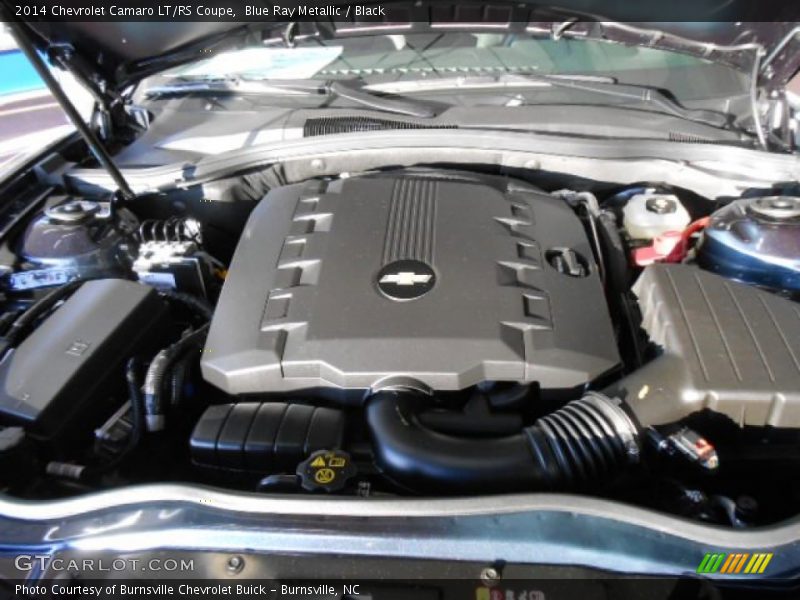 Blue Ray Metallic / Black 2014 Chevrolet Camaro LT/RS Coupe