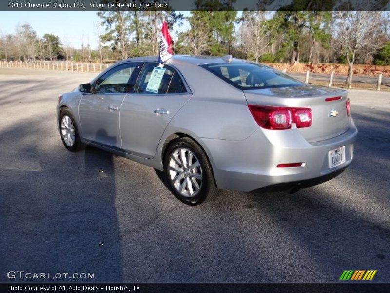 Silver Ice Metallic / Jet Black 2013 Chevrolet Malibu LTZ
