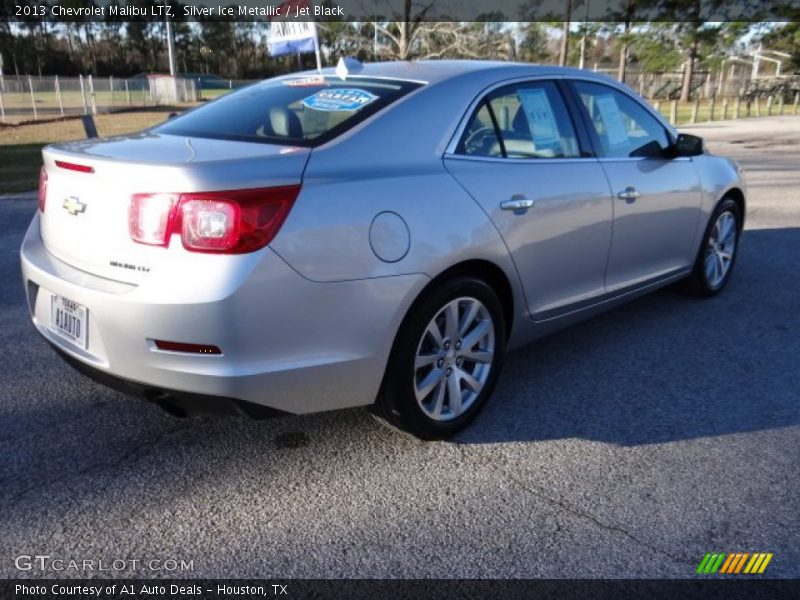 Silver Ice Metallic / Jet Black 2013 Chevrolet Malibu LTZ