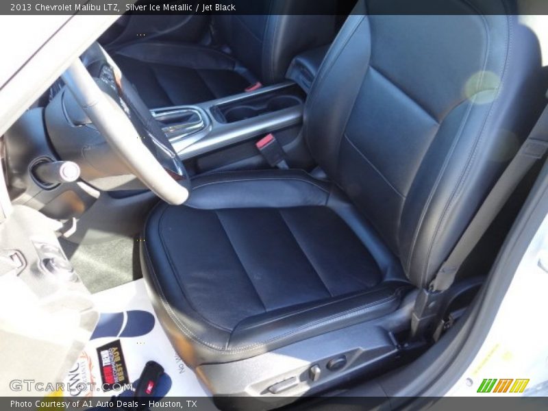 Silver Ice Metallic / Jet Black 2013 Chevrolet Malibu LTZ