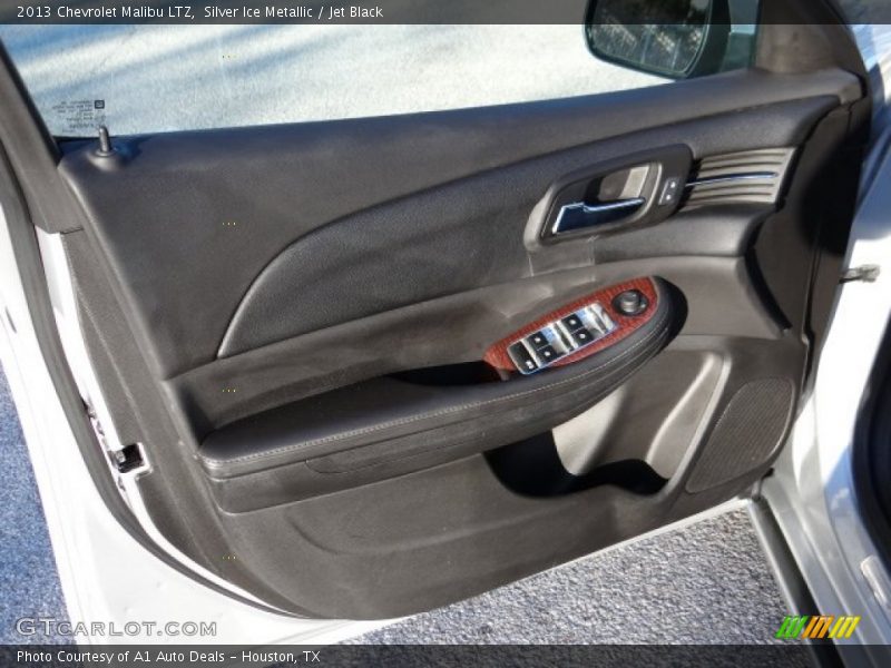 Silver Ice Metallic / Jet Black 2013 Chevrolet Malibu LTZ