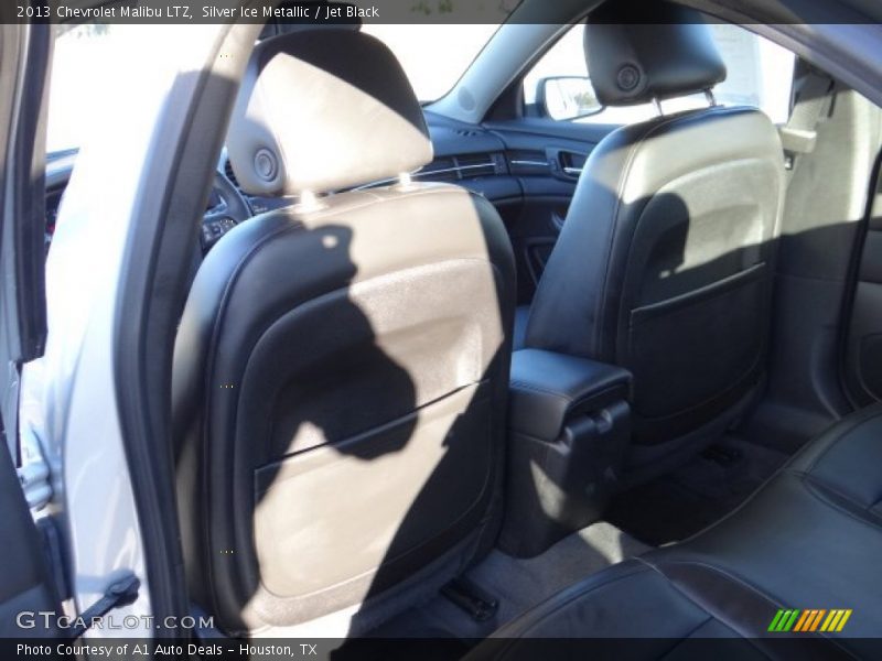 Silver Ice Metallic / Jet Black 2013 Chevrolet Malibu LTZ
