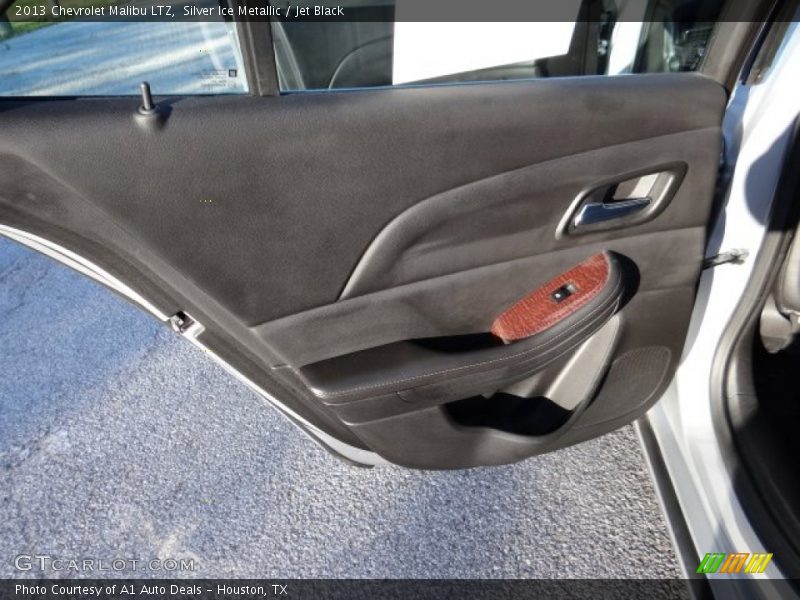 Silver Ice Metallic / Jet Black 2013 Chevrolet Malibu LTZ