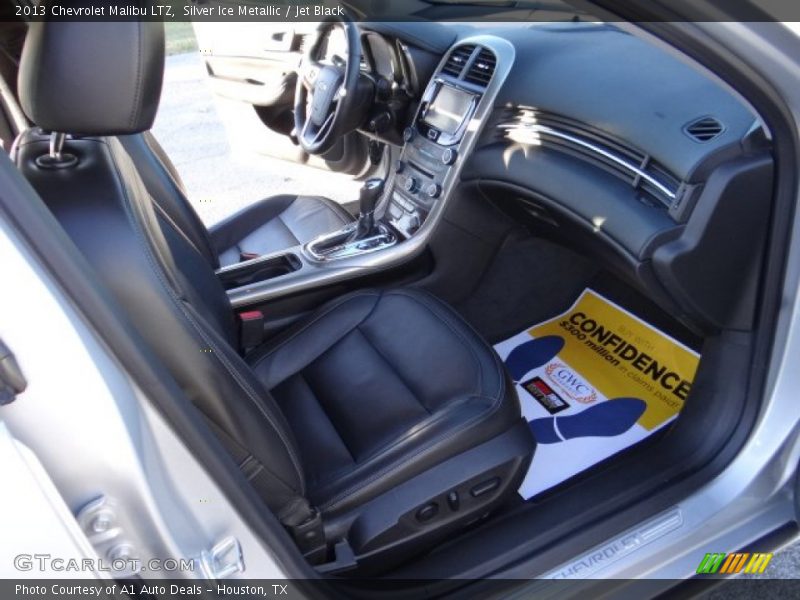 Silver Ice Metallic / Jet Black 2013 Chevrolet Malibu LTZ