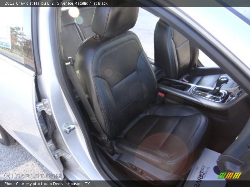 Silver Ice Metallic / Jet Black 2013 Chevrolet Malibu LTZ
