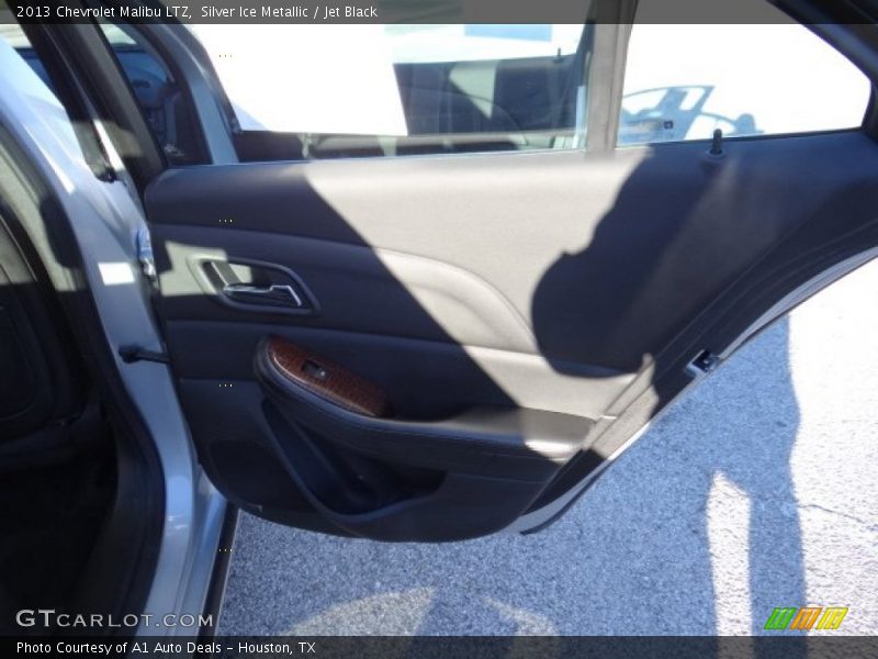 Silver Ice Metallic / Jet Black 2013 Chevrolet Malibu LTZ