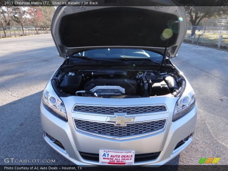 Silver Ice Metallic / Jet Black 2013 Chevrolet Malibu LTZ