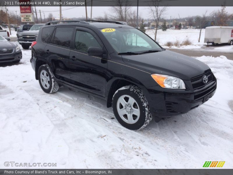 Black / Sand Beige 2011 Toyota RAV4 I4 4WD