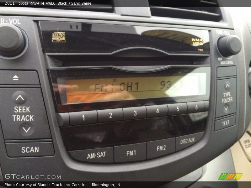 Black / Sand Beige 2011 Toyota RAV4 I4 4WD