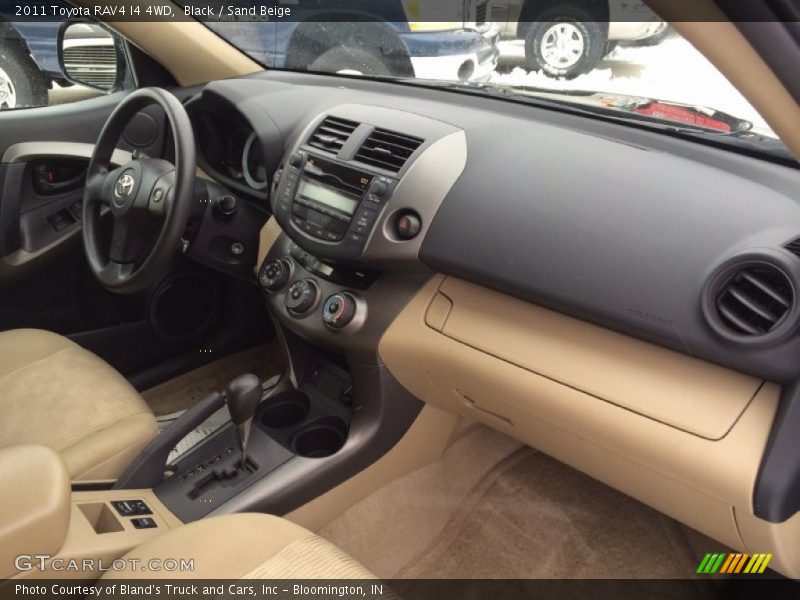 Black / Sand Beige 2011 Toyota RAV4 I4 4WD