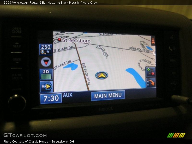 Nocturne Black Metallic / Aero Grey 2009 Volkswagen Routan SEL