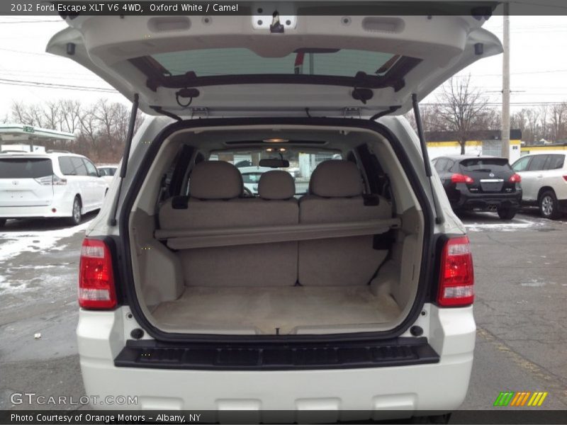 Oxford White / Camel 2012 Ford Escape XLT V6 4WD