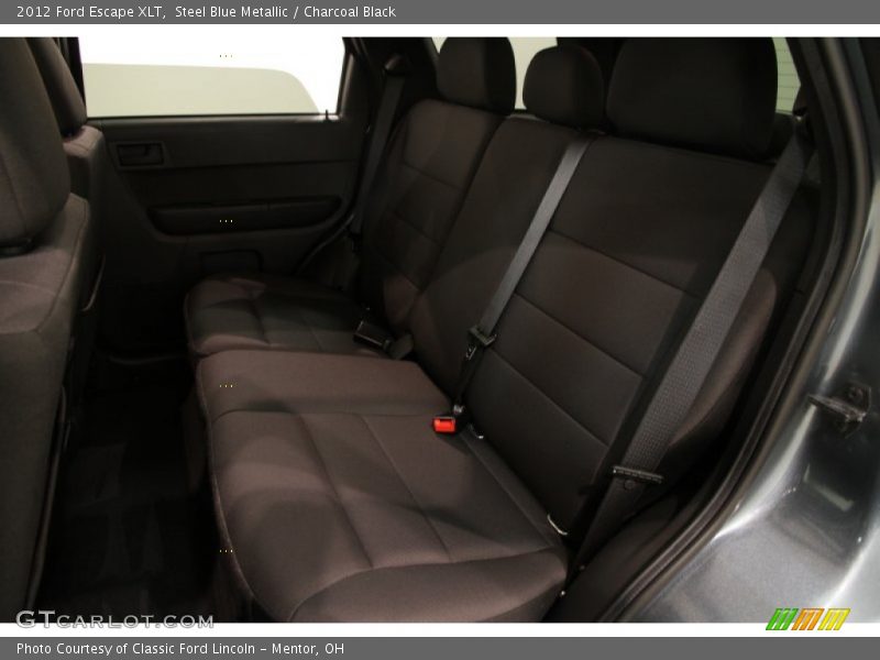 Steel Blue Metallic / Charcoal Black 2012 Ford Escape XLT