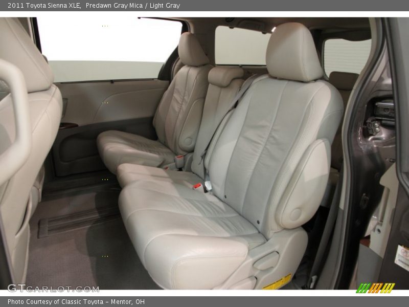 Predawn Gray Mica / Light Gray 2011 Toyota Sienna XLE
