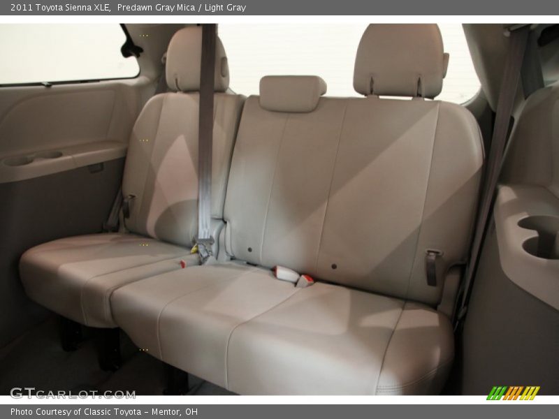 Predawn Gray Mica / Light Gray 2011 Toyota Sienna XLE