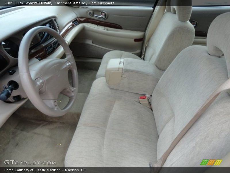 Front Seat of 2005 LeSabre Custom