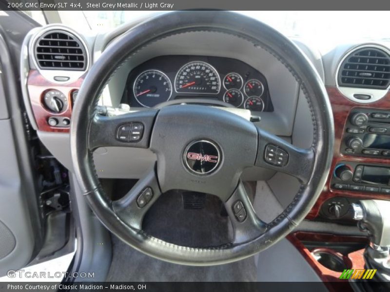Steel Grey Metallic / Light Gray 2006 GMC Envoy SLT 4x4