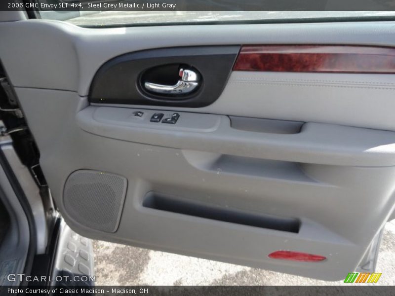 Steel Grey Metallic / Light Gray 2006 GMC Envoy SLT 4x4