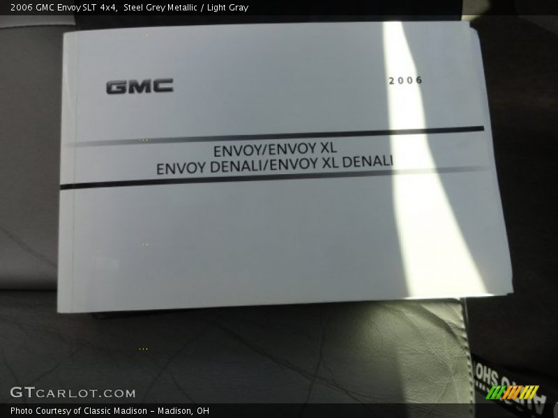 Steel Grey Metallic / Light Gray 2006 GMC Envoy SLT 4x4