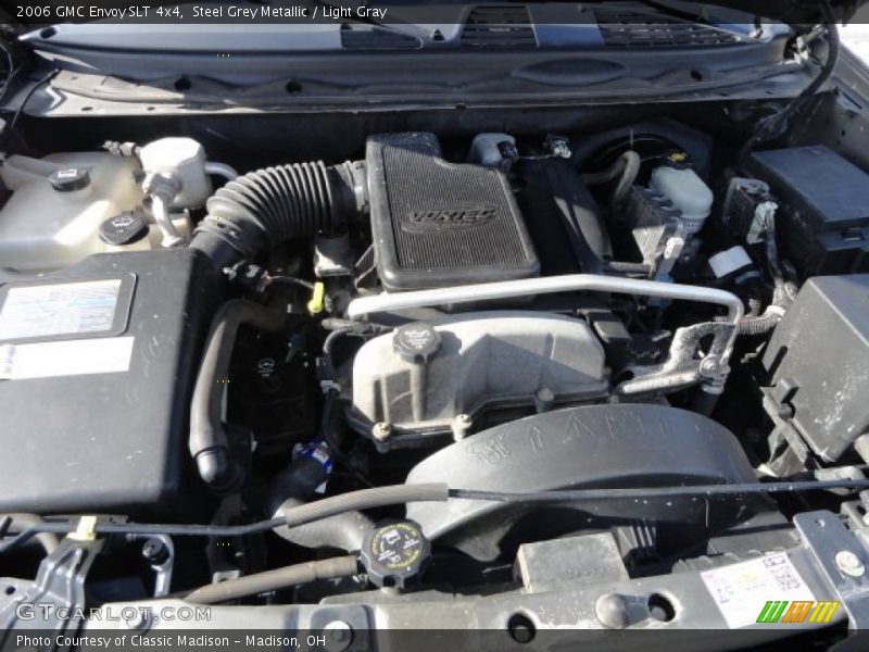 Steel Grey Metallic / Light Gray 2006 GMC Envoy SLT 4x4