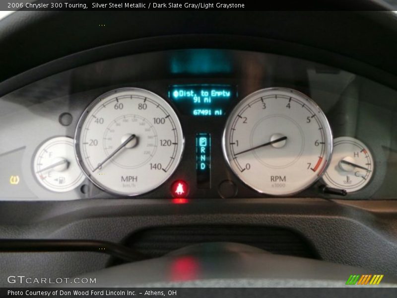 Silver Steel Metallic / Dark Slate Gray/Light Graystone 2006 Chrysler 300 Touring