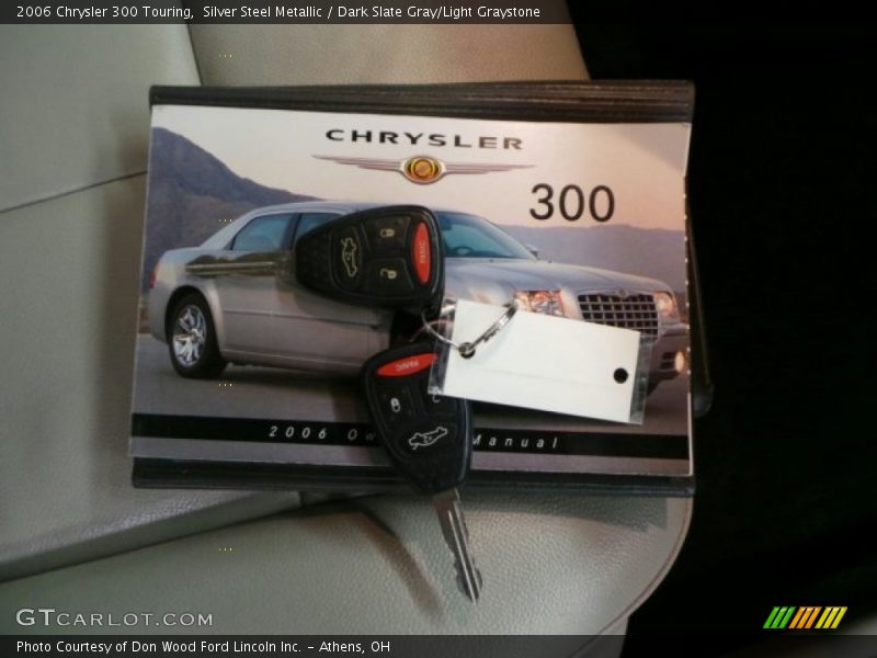 Silver Steel Metallic / Dark Slate Gray/Light Graystone 2006 Chrysler 300 Touring