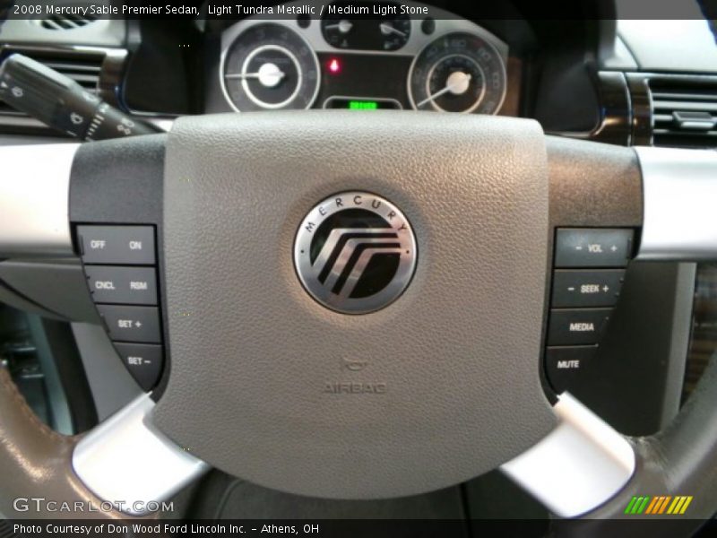 Light Tundra Metallic / Medium Light Stone 2008 Mercury Sable Premier Sedan