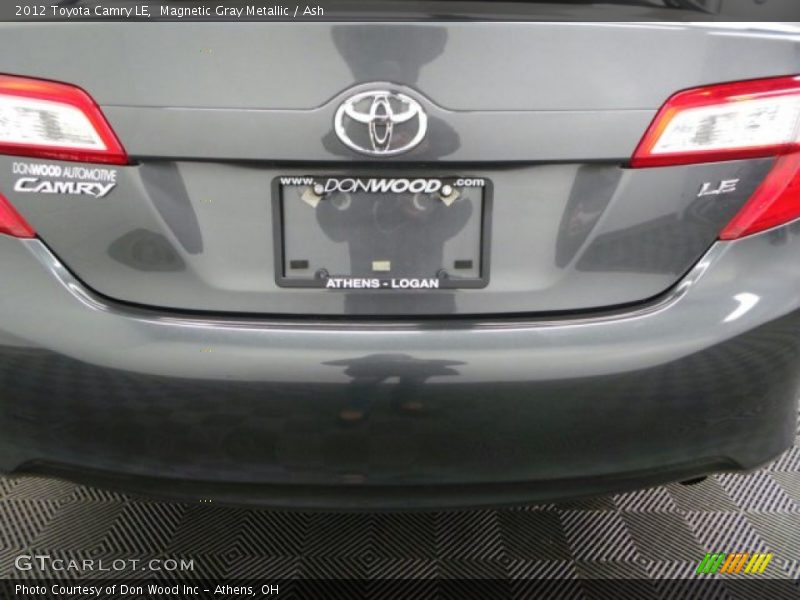 Magnetic Gray Metallic / Ash 2012 Toyota Camry LE