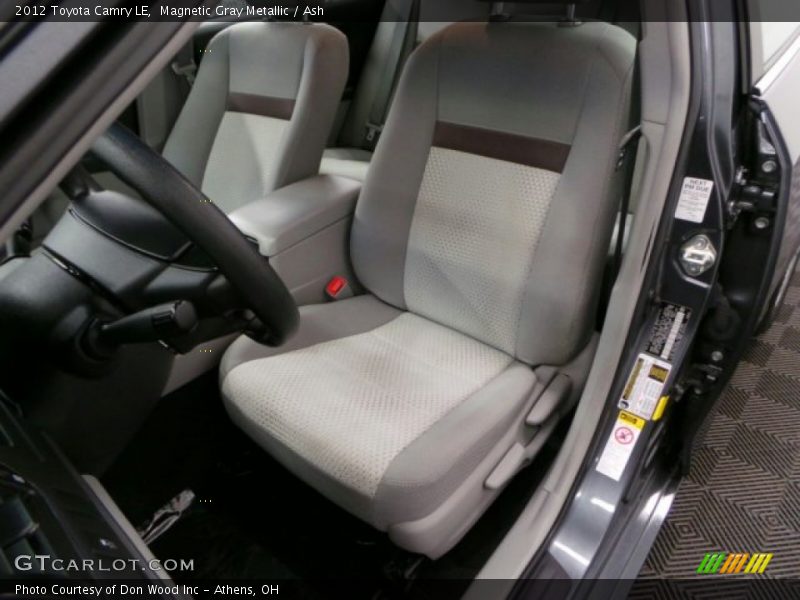 Magnetic Gray Metallic / Ash 2012 Toyota Camry LE