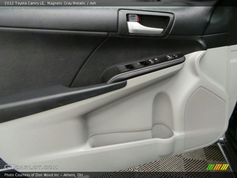 Magnetic Gray Metallic / Ash 2012 Toyota Camry LE