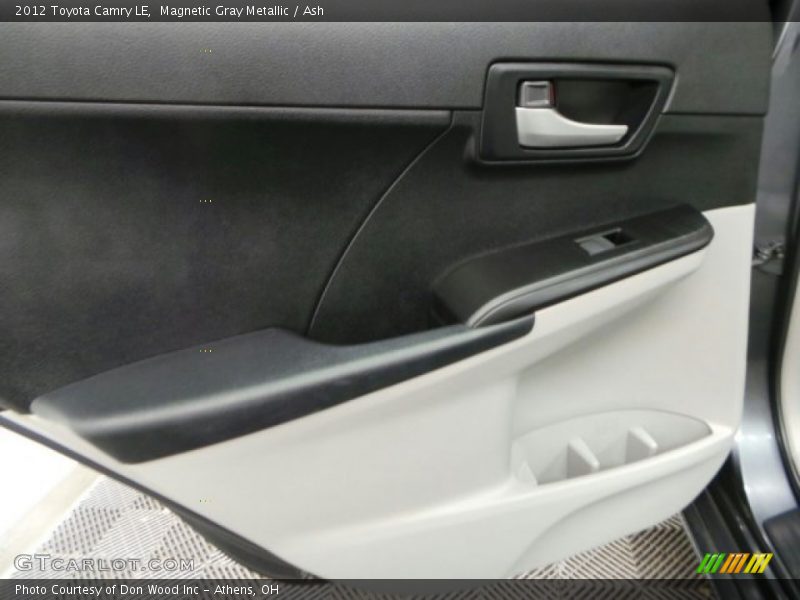 Magnetic Gray Metallic / Ash 2012 Toyota Camry LE