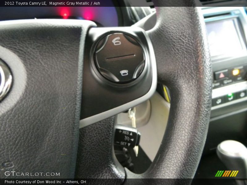 Magnetic Gray Metallic / Ash 2012 Toyota Camry LE