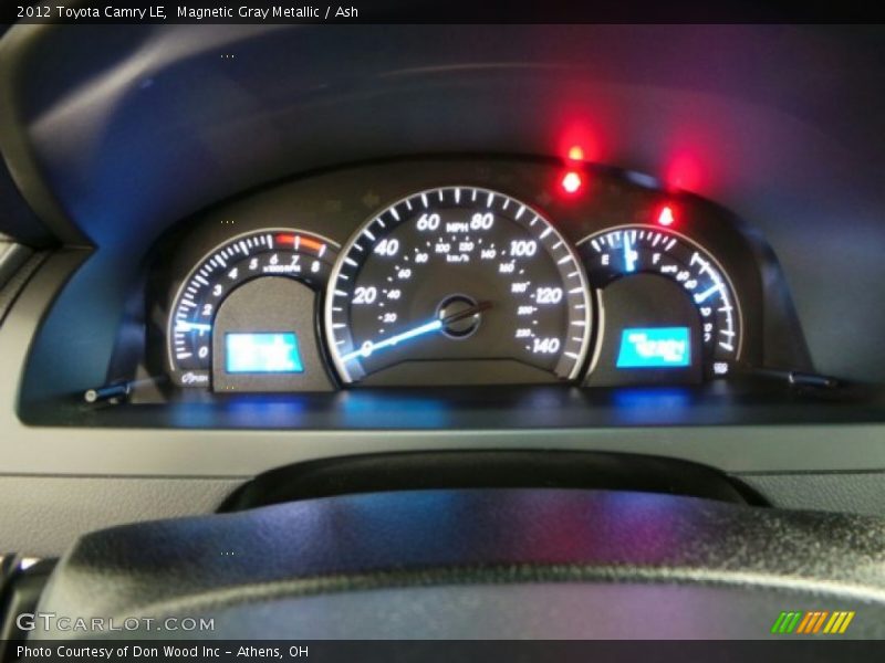 Magnetic Gray Metallic / Ash 2012 Toyota Camry LE